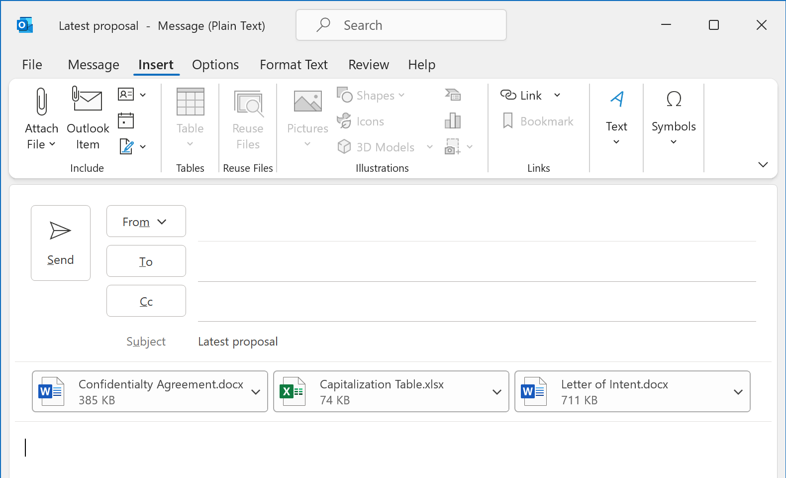 Outlook - Attach an Email to an Email